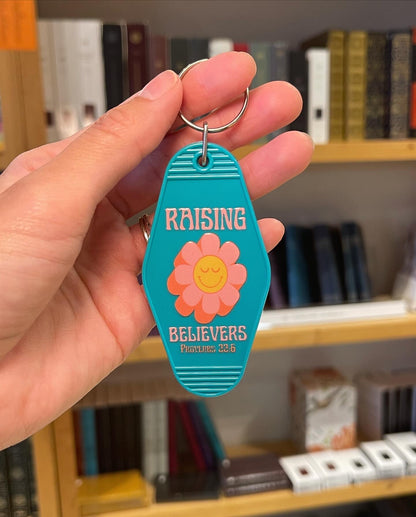 RAISING BELIEVERS KEYCHAIN